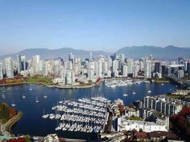 Landscape in Vancouver Canada